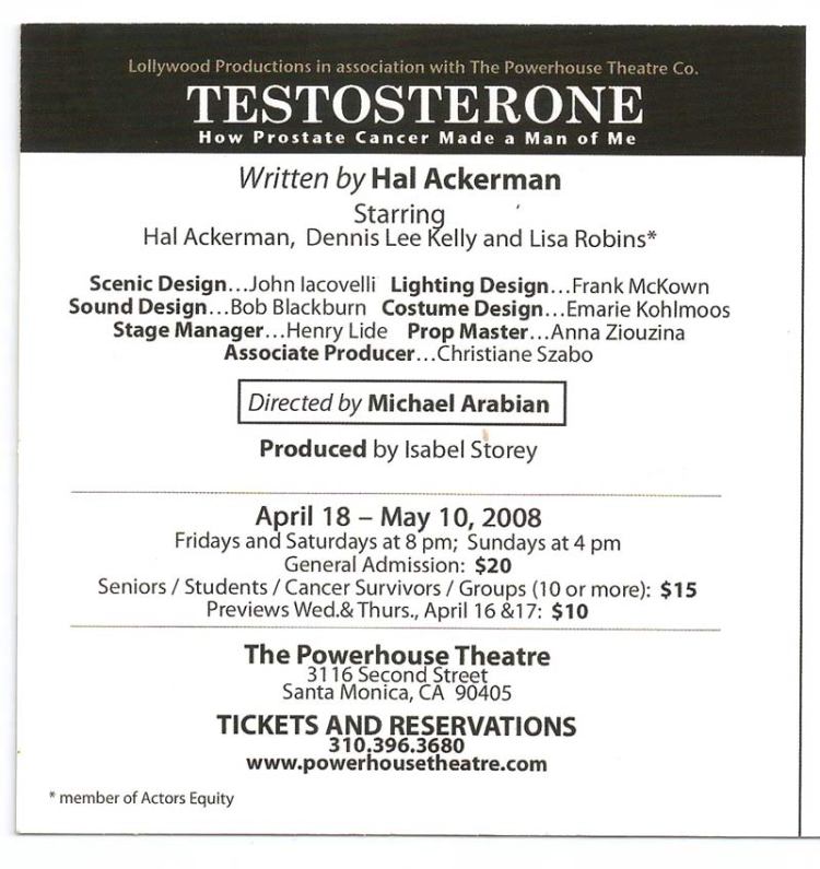 Testosterone-back
